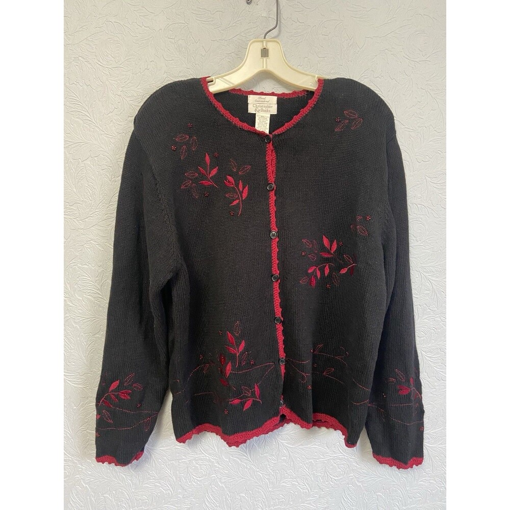 Christopher & Banks Sz XL Button Up Cardigan